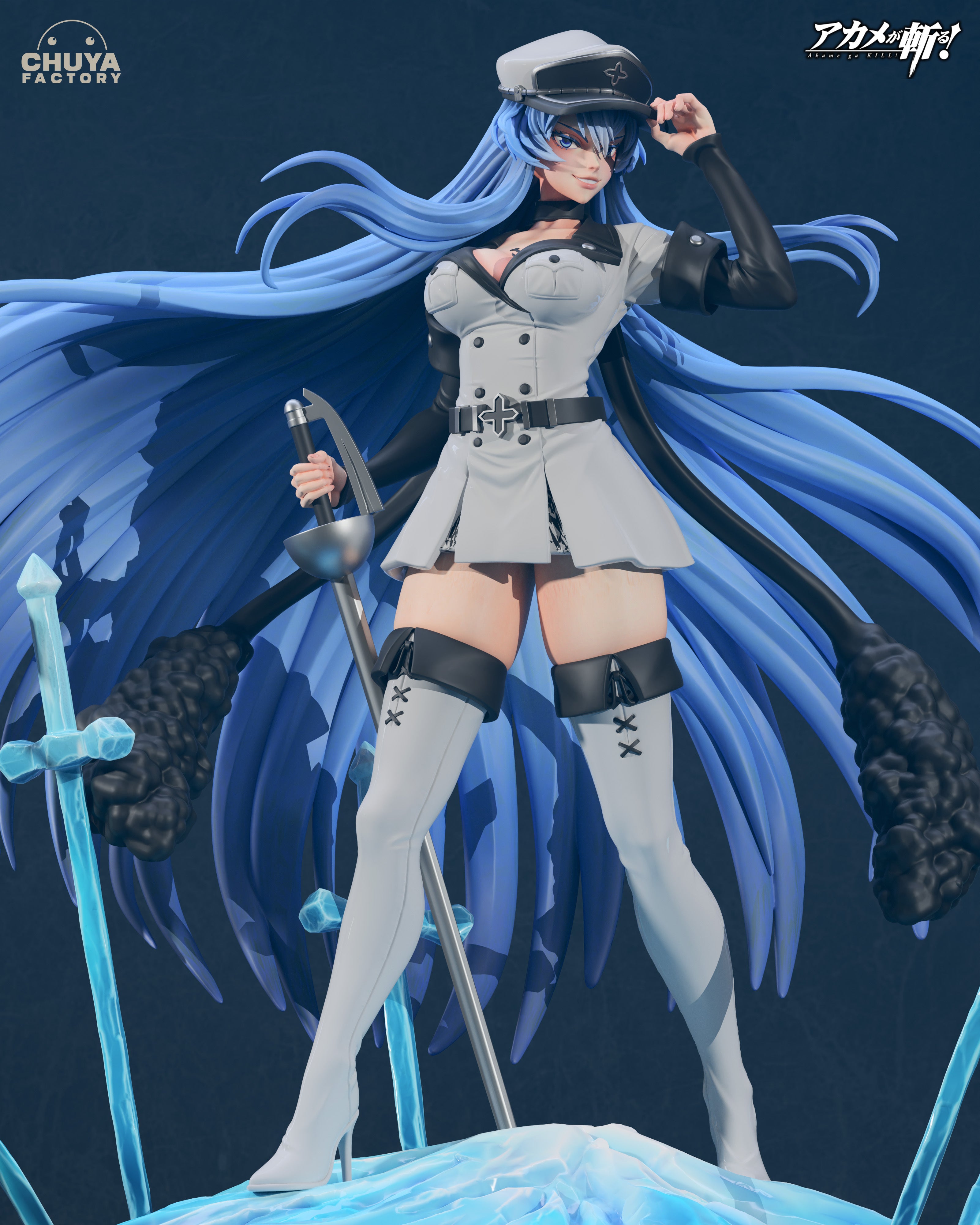 BAJO PEDIDO-Esdeath- Akame ga Kill!