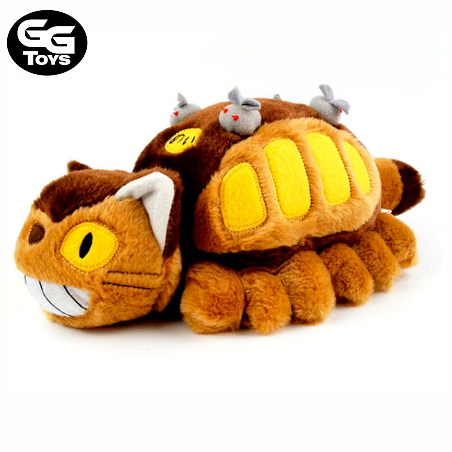 Gatobus - Mi Vecino Totoro - Studio Ghibli - Peluche 30 cm - Algodón/ Felpa