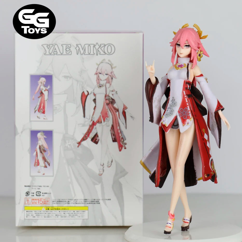 Yae Miko V2 - Genshin Impact - Figura de Acción 16 cm - En Caja - PVC / Plástico