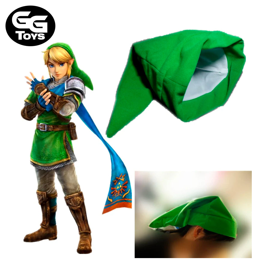 Gorro de Link - Legend of Zelda - Algodón/ Felpa