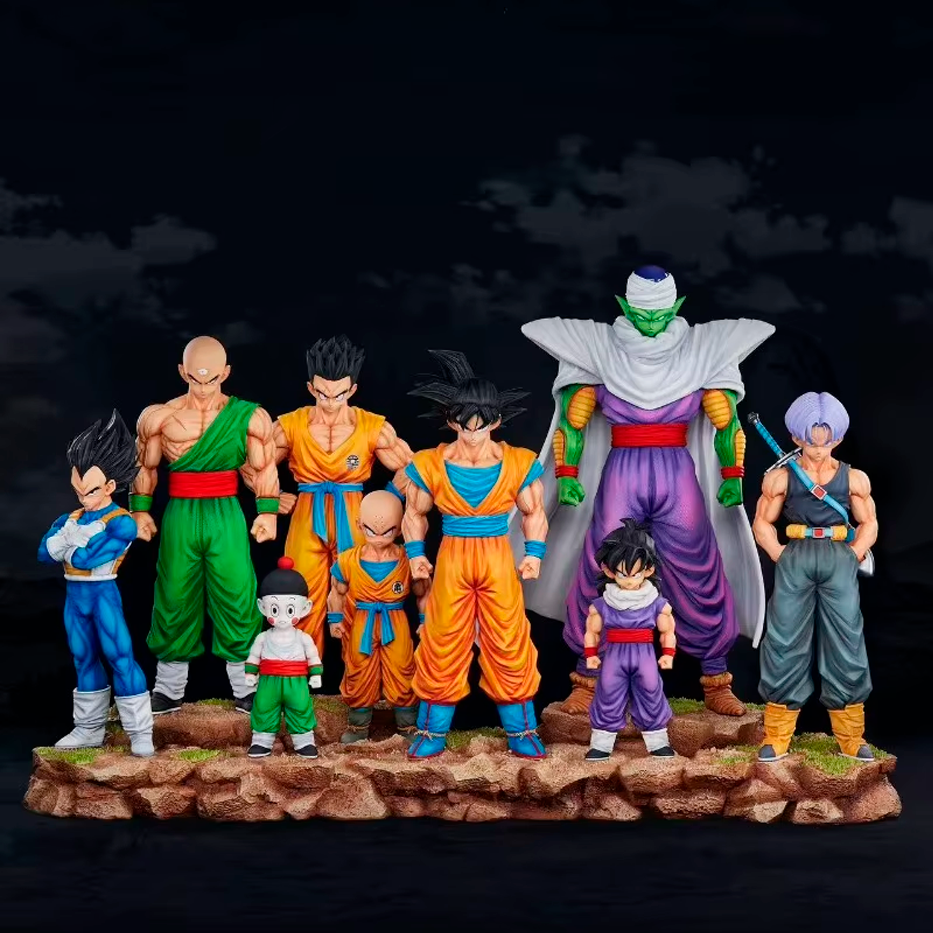 Set Guerreros Z - Dragon Ball Z - Figura de Acción 28 cm - En Caja - PVC / Plástico