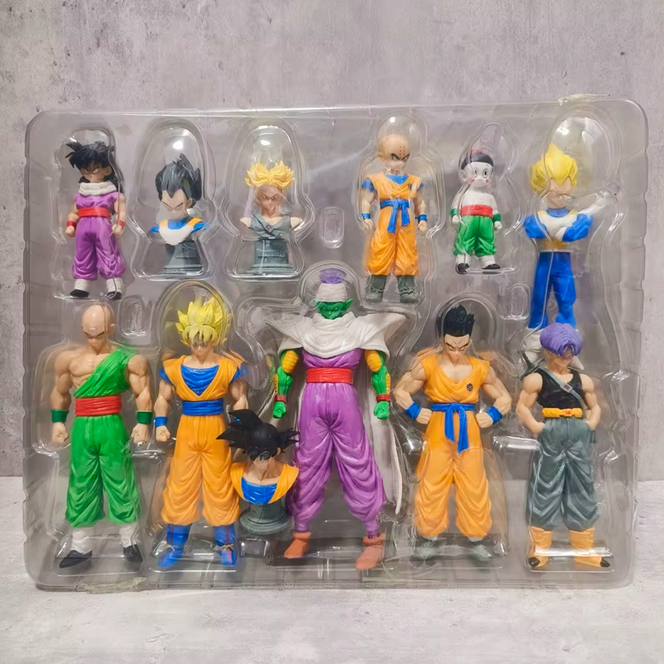 Set Guerreros Z - Dragon Ball Z - Figura de Acción 28 cm - En Caja - PVC / Plástico