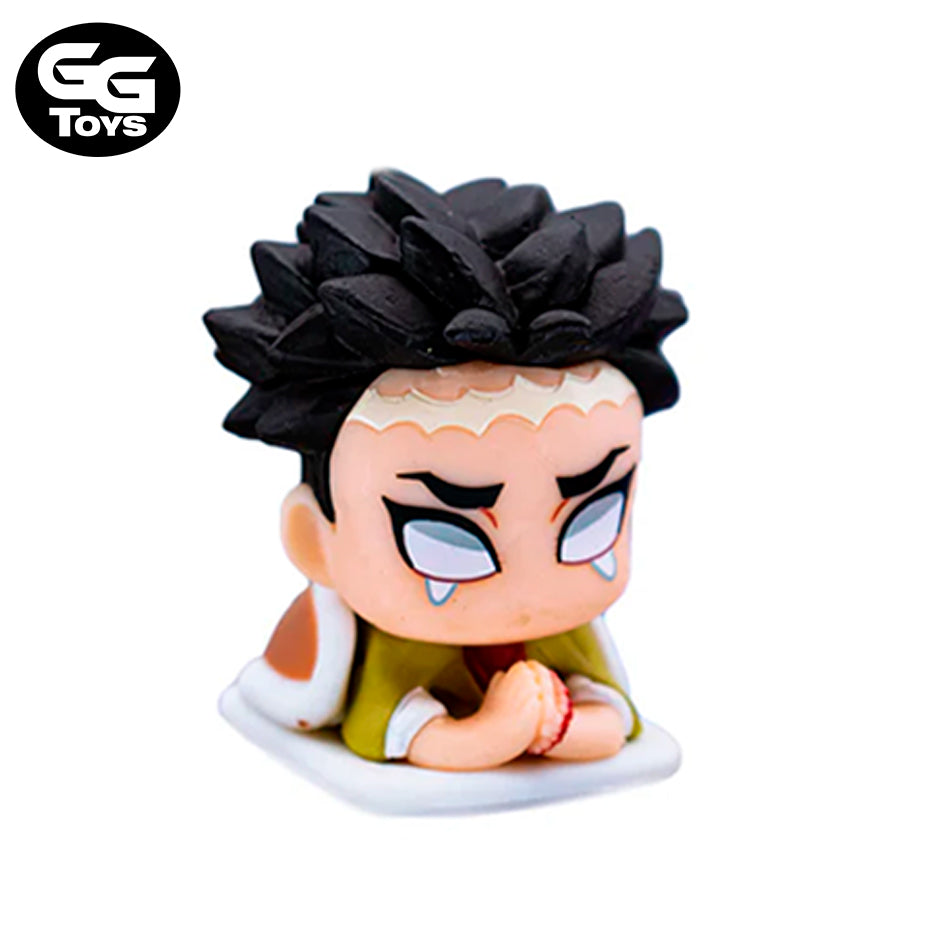 Chibis Demon Slayer Durmiendo - Figuras de Acción 4 cm - En Caja - PVC / Plástico