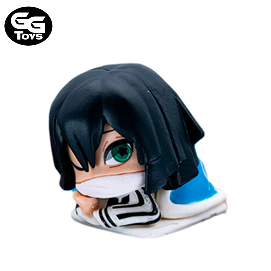 Chibis Demon Slayer Durmiendo - Figuras de Acción 4 cm - En Caja - PVC / Plástico