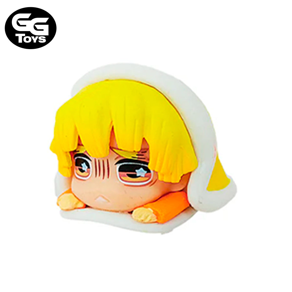 Chibis Demon Slayer Durmiendo - Figuras de Acción 4 cm - En Caja - PVC / Plástico