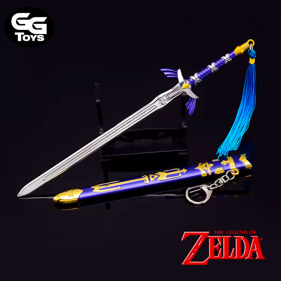 Llavero Espada Maestra Link V2 - The Legend of Zelda - 22 cm - Aleación de Zinc