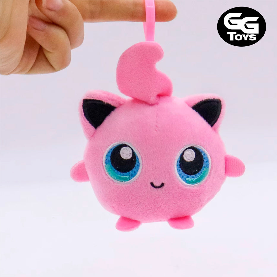 Jigglypuff - Pokémon - Llavero Peluche 10 cm - Algodón/Felpa