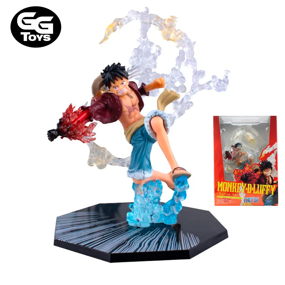 Luffy Puño Fuego - One Piece - Figura de Acción 18 cm - En Caja - PVC / Plástico