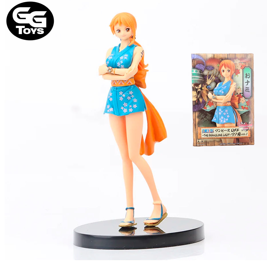 Nami Wano - One Piece - Figura de Acción 16 cm - En Caja - PVC / Plástico