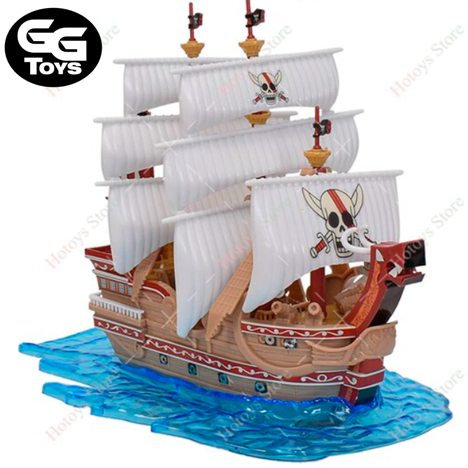 Red Force Barco Shanks Armable - One Piece - Model Kit 16.5 cm - En Caja - PVC / Plástico