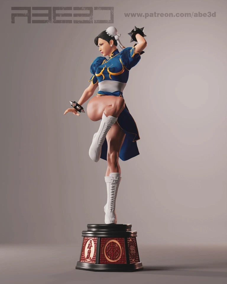 BAJO PEDIDO-Chun Li Patada -Street Fighter