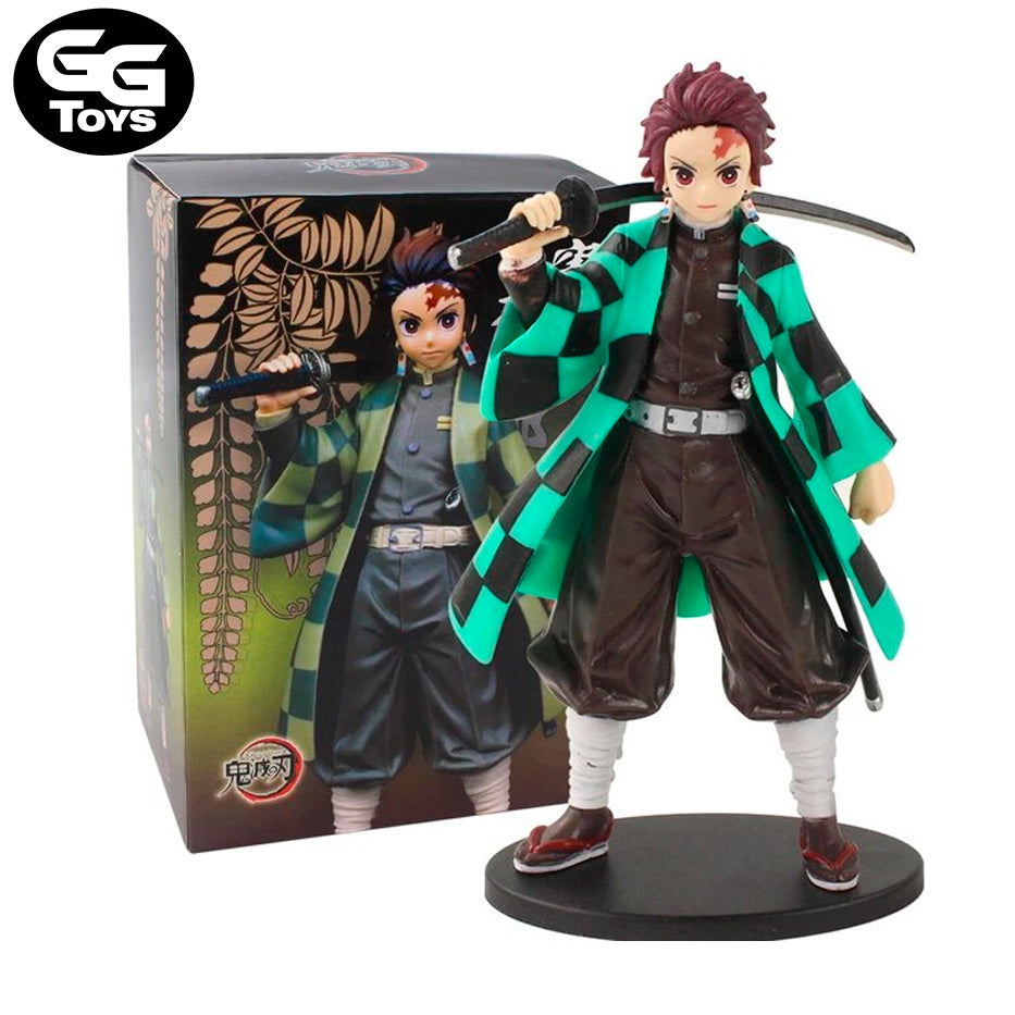 Tanjiro Kamado Parado - Demon Slayer - Figura de Acción 15 cm - En Caja - PVC / Plástico