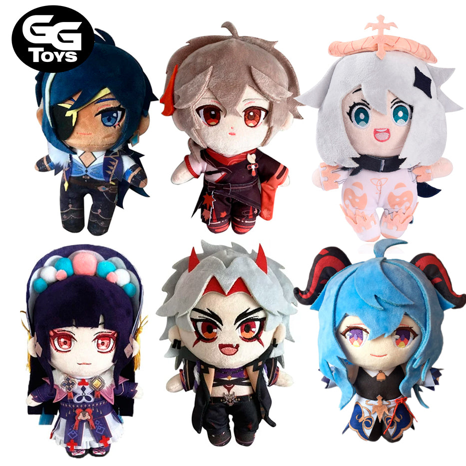 Genshin Impact V1 - Peluches 20 cm - Algodón/ Felpa