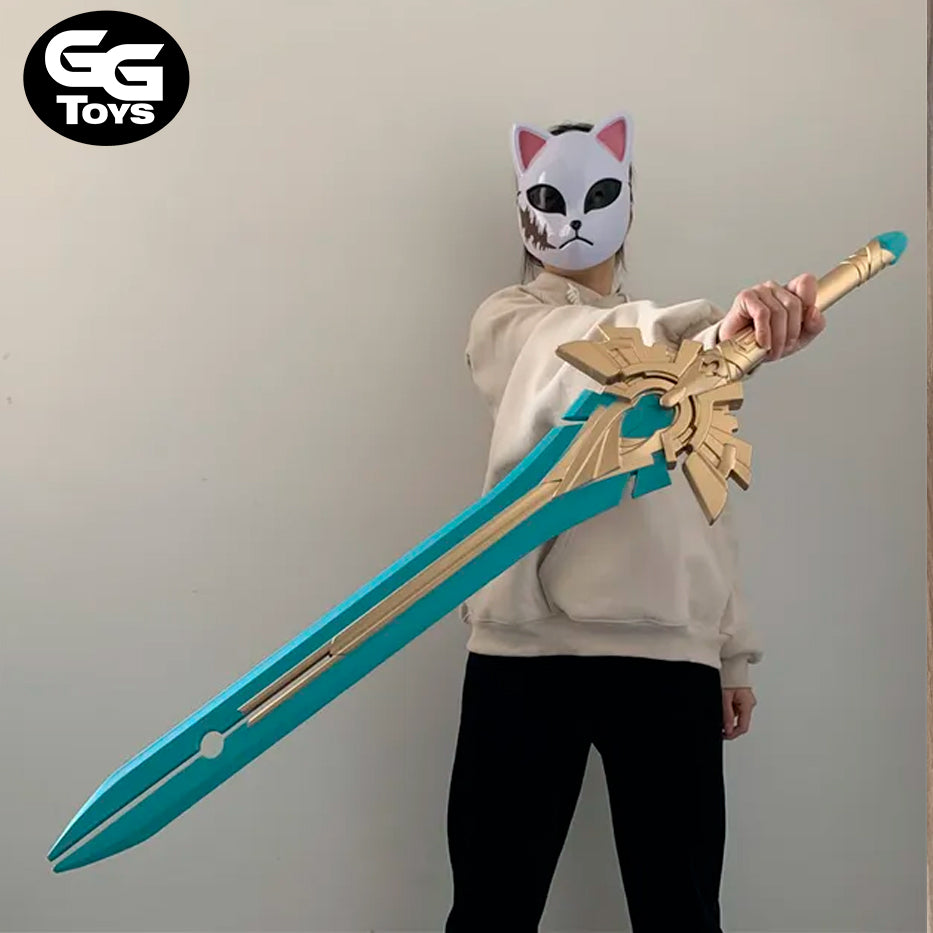 Mandoble Orgullo Celestial - Genshin Impact - Cosplay 80 cm - PVC/ Plástico