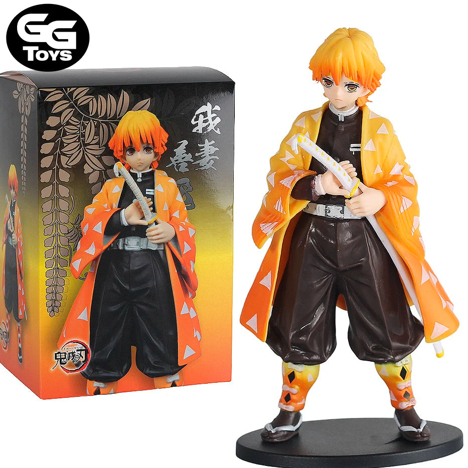 Zenitsu Agatsuma Parado - Demon Slayer - Figura de Acción 14 cm - En Caja - PVC / Plástico
