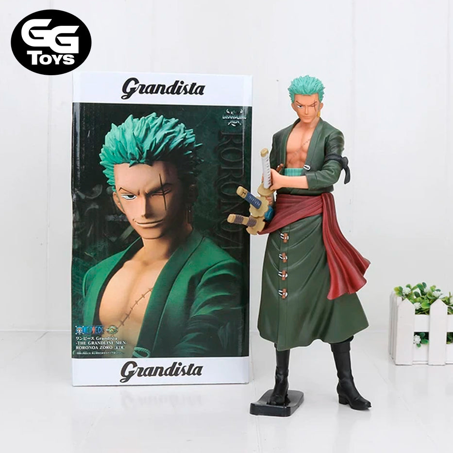 Zoro Grandista One Piece - Figura de Acción 25 cm - PVC / Plástico