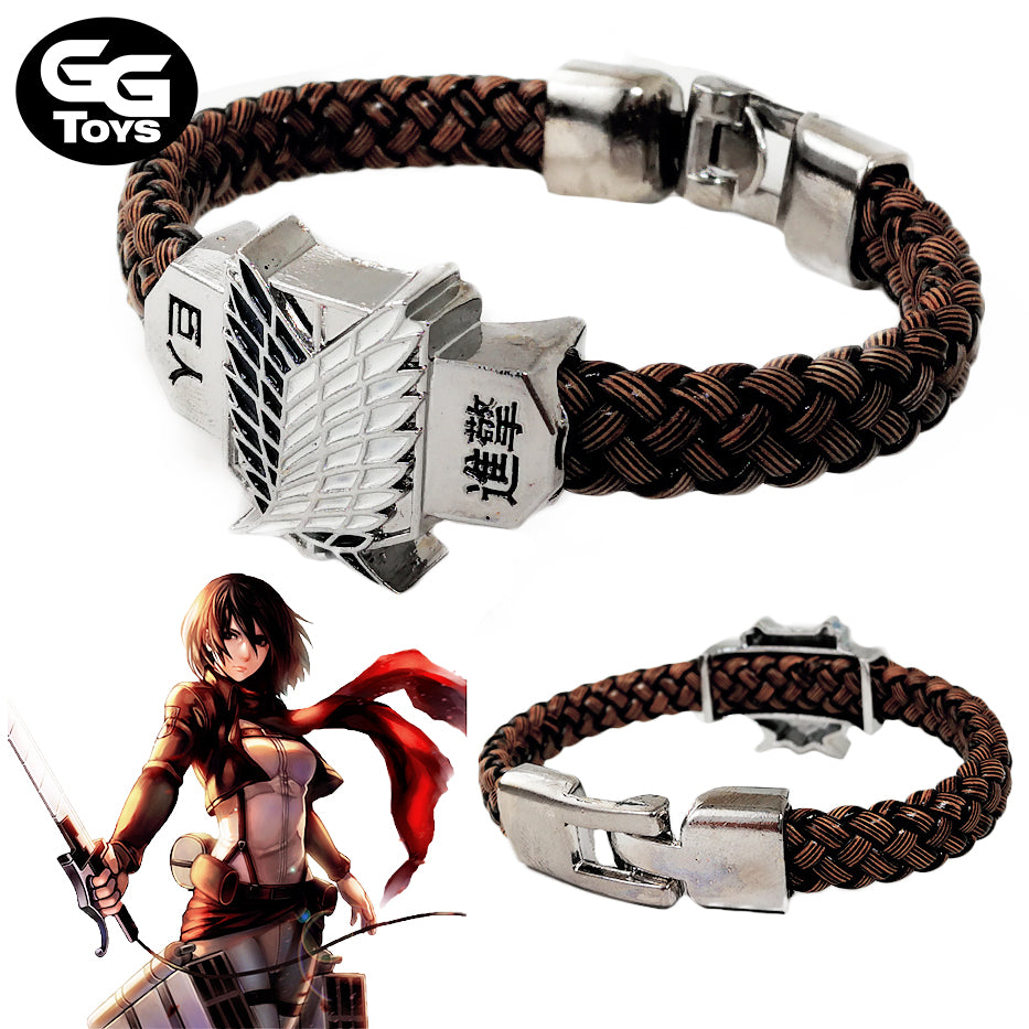 Pulsera - Shingeki no Kyojin - 21 cm - Aleación de Zinc