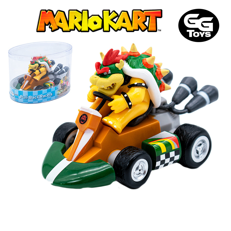 Bowser - Mario Kart - Figura de Acción 13 cm - En Caja - PVC / Plástico