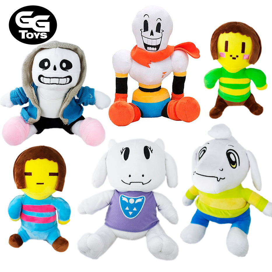 Undertale Peluches 20 cm Algodón/ Felpa – GG Toys Ecuador
