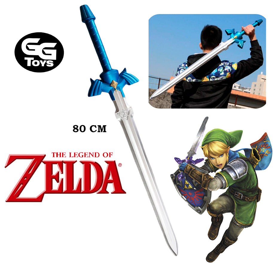 Espada Maestra de Link - The Legend of Zelda - Cosplay 80 cm - Sellado en Plástico - PVC / Foam