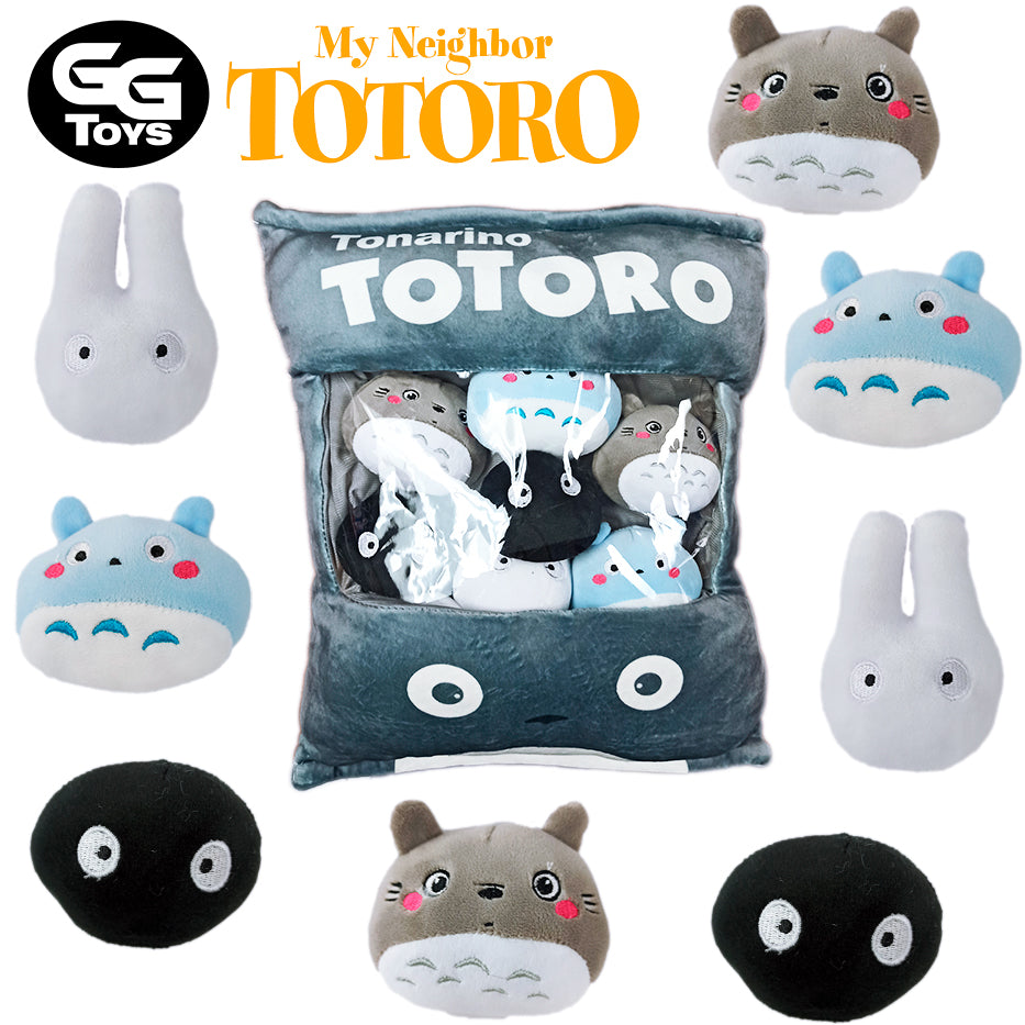 Almohada Totoro - Mi Vecino Totoro - Studio Ghibli - Peluche 40 x 50 cm - Algodón/ Felpa