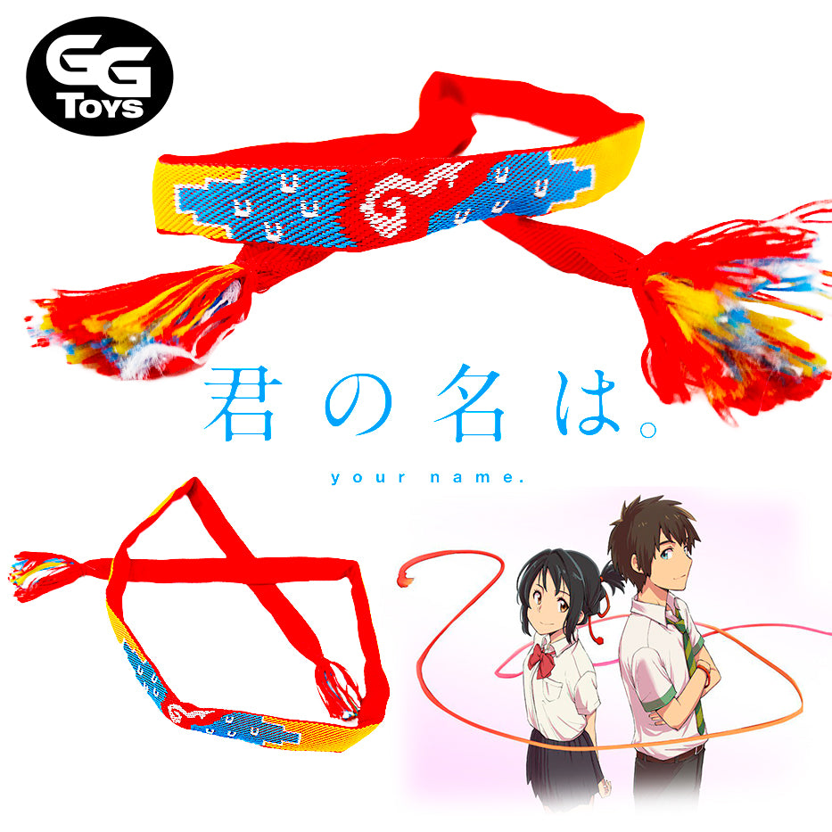 Accesorio de Mitsuha y Taki - Your Name - Cosplay 60 cm - Tela