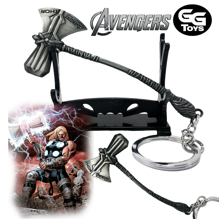 Hacha de Thor - Marvel Comics - Llavero 12 cm - Aleación de Zinc