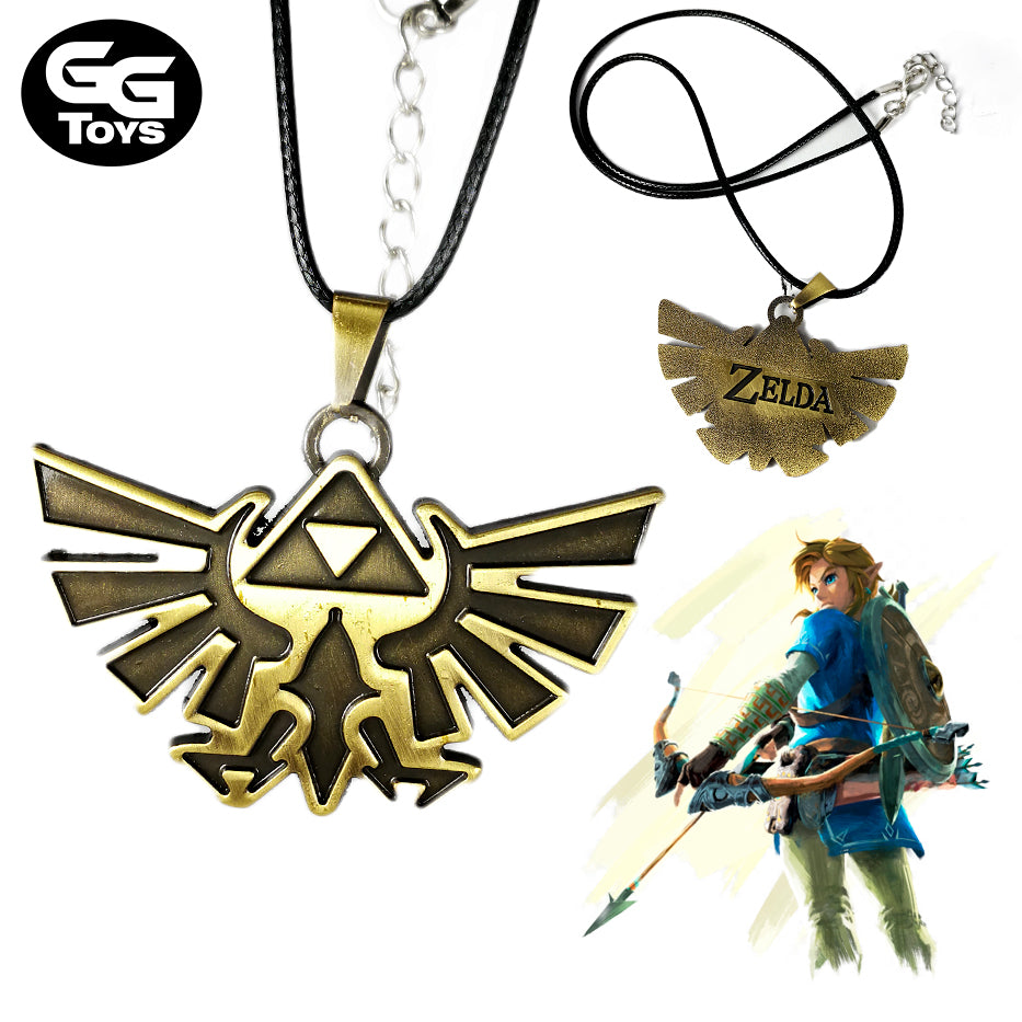 Collar Emblema Hyrule - The Legend of Zelda 4 cm - Aleación de Zinc