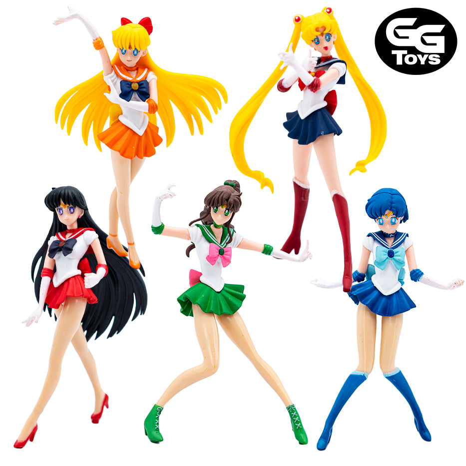 Sailor Scouts - Sailor Moon - Figura de Acción 17 cm - PVC / Plástico