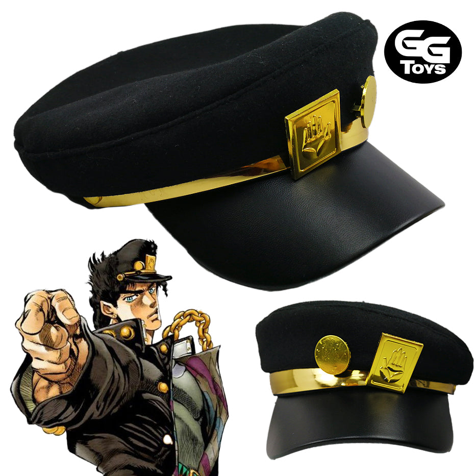 Gorra Jotaro - JoJo's Bizarre Adventure - Cosplay 58 cm Circunferencia - Algodón/ Felpa