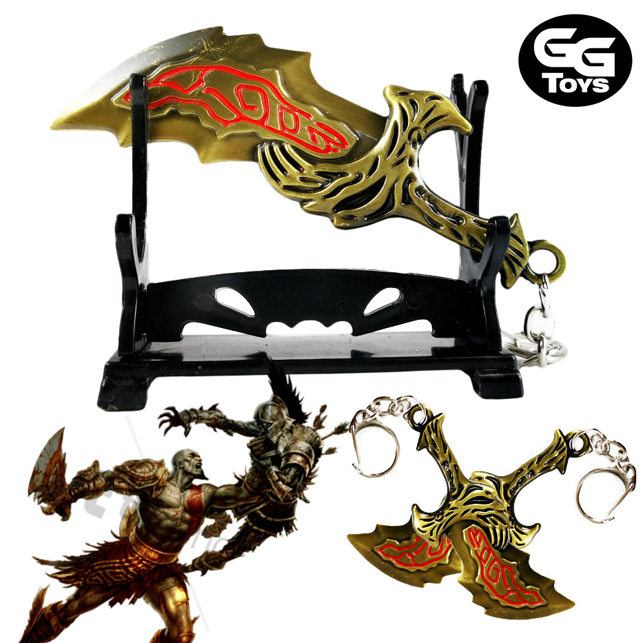 Llavero Espada Dorada de Kratos - God of War 8 cm - Aleación de Zinc
