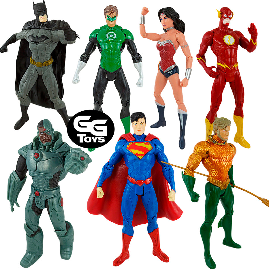 Liga de la Justicia - DC Comics - Figuras de Acción 18 cm - PVC / Plástico