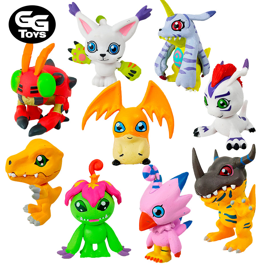 PROXIMAMENTE Set de Digimon - Figuras de Acción 5 cm - PVC / Plástico - GG Toys