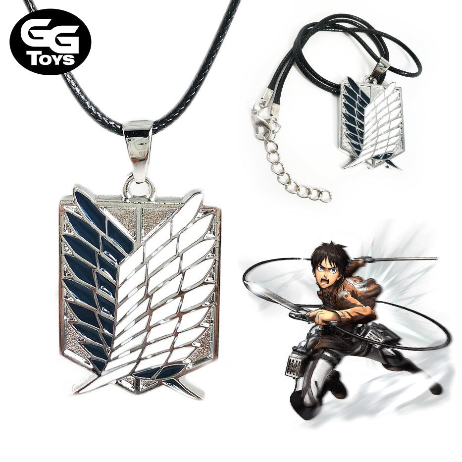 Collar Alas de la Libertad - Shingeki no Kyojin - 5 cm - Aleación de Zinc