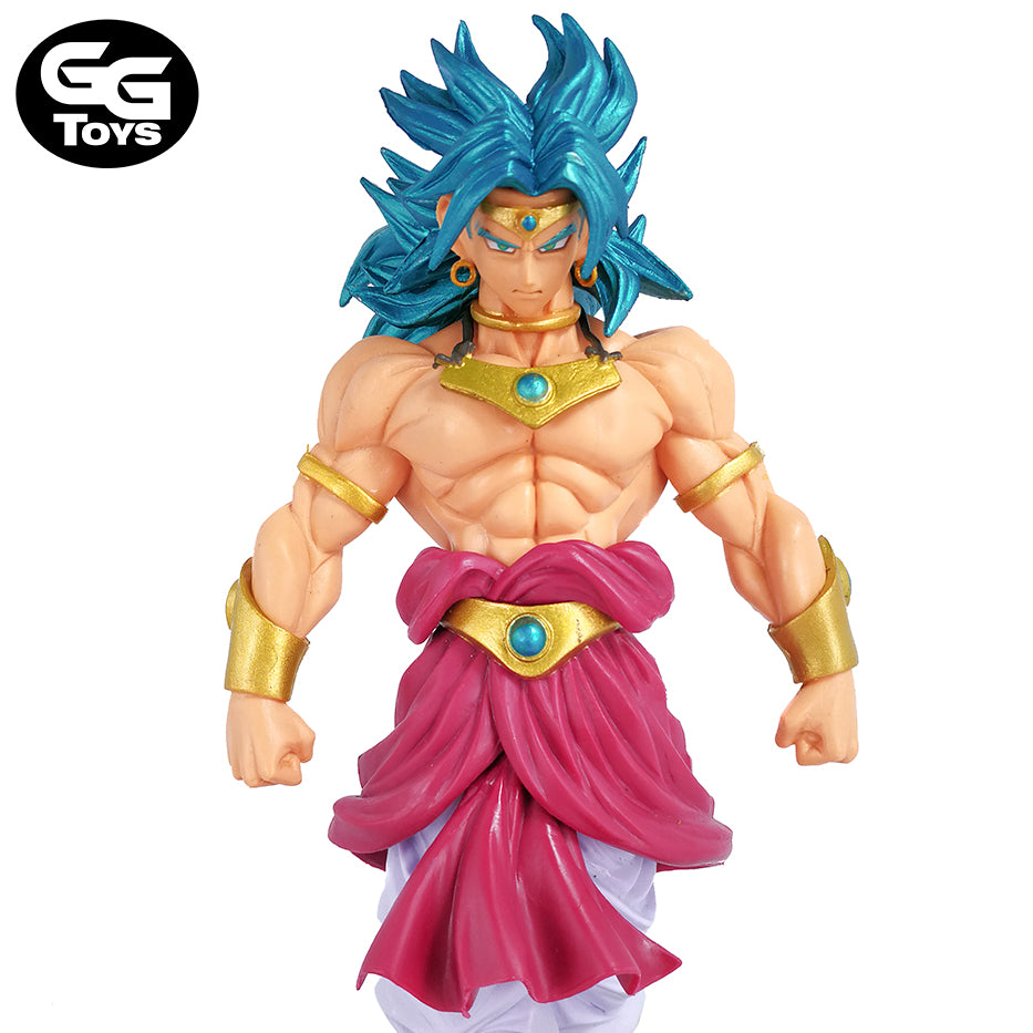 Broly SSJ Blue - Dragon Ball Super - Figura de Acción 20 cm - PVC / Plástico - GG Toys