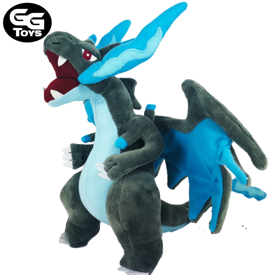 Mega Charizard X Y - Pokemon - Peluche 25 cm - Algodón/ Felpa