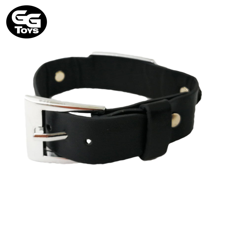 Pulsera de Cuero Fina - Naruto - 21 cm - Aleación de Zinc