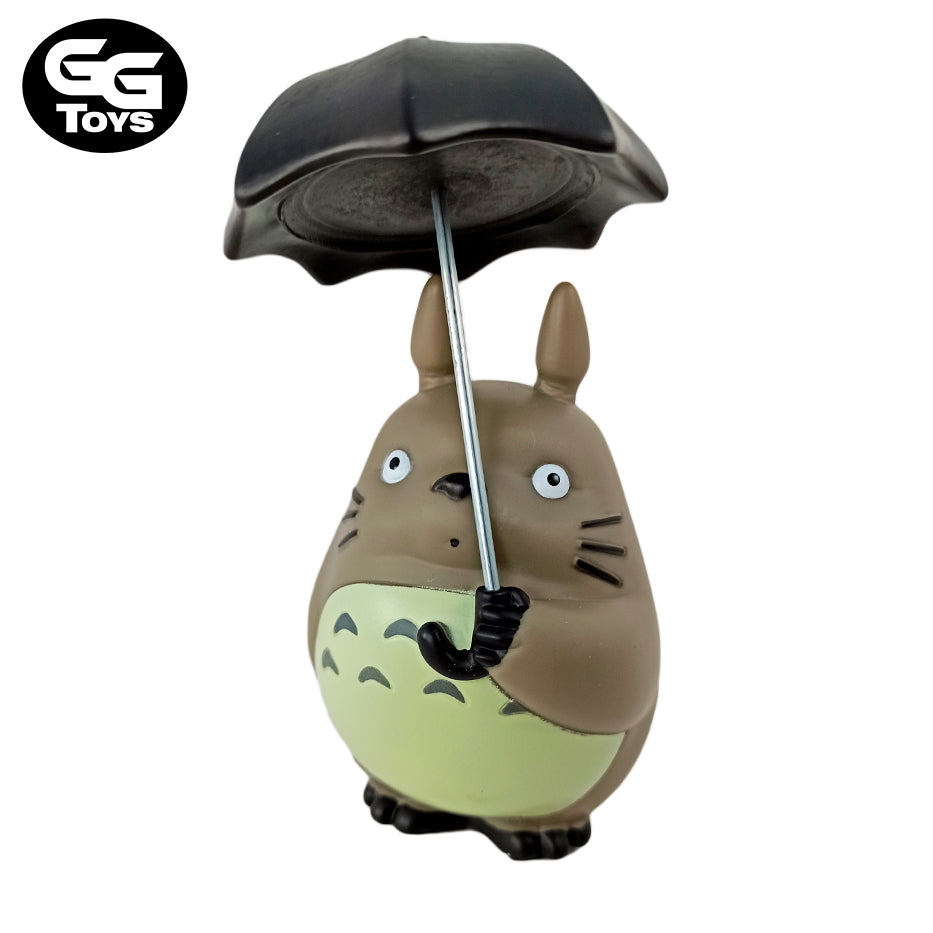 Totoro con Paraguas - Mi Vecino Totoro - Studio Ghibli - Figuras de Acción 15 cm - PVC / Plástico