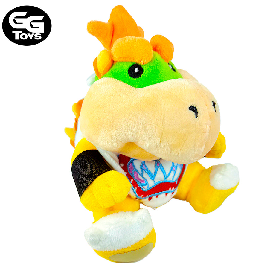 Bowser Jr - Mario Bros - Peluche 18 cm - Algodón/ Felpa
