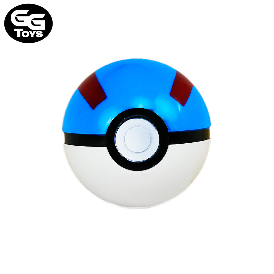 Pokebola + 5 Figuras de Pokemon al Azar - PVC / Plástico