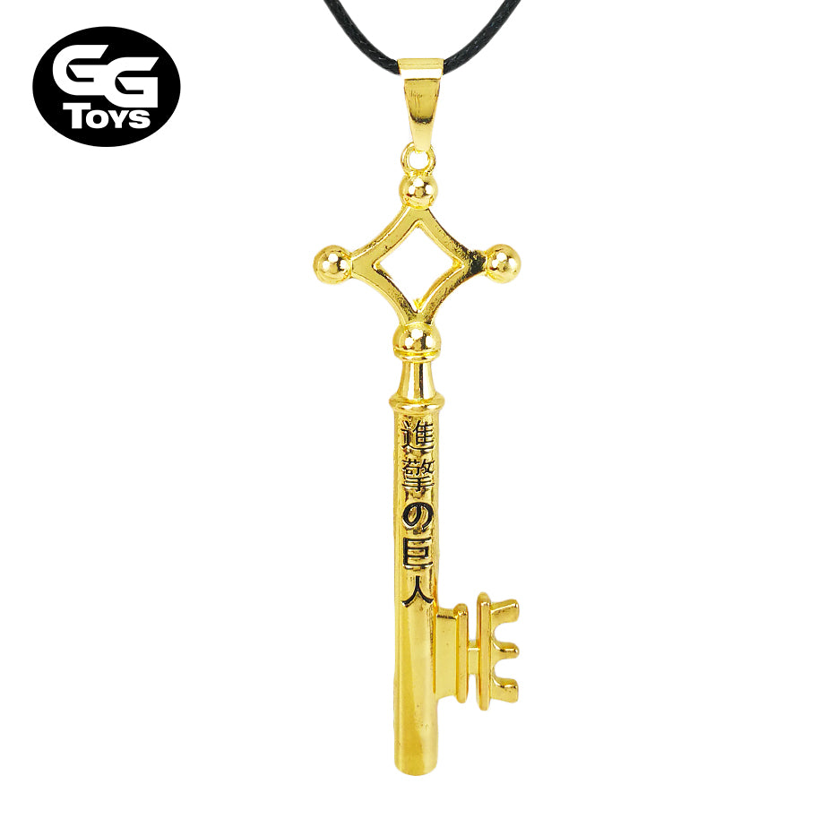 Collar Eren Llave - Shingeki no Kyojin 7 cm - Aleación de Zinc