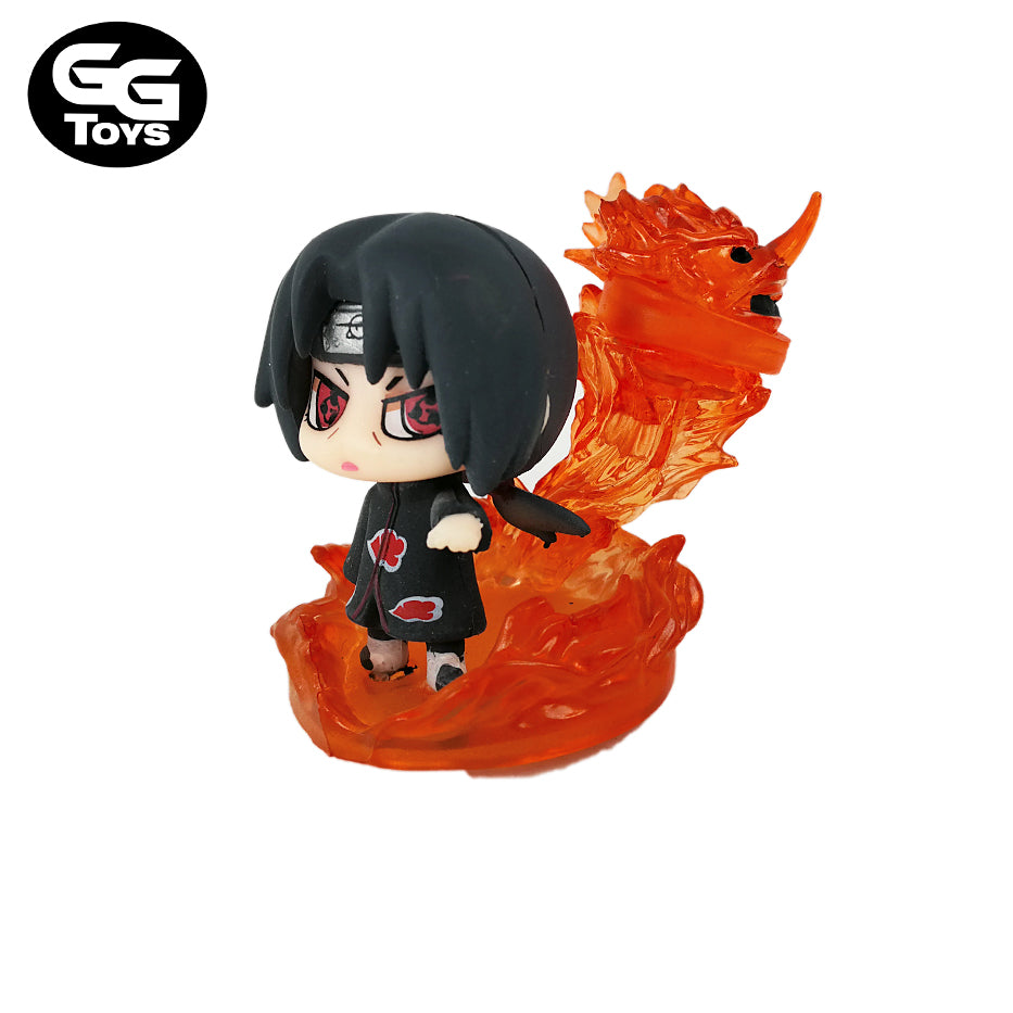 Chibis Naruto V2 - Naruto Shippuden - Figuras de Acción 5 cm - PVC / Plástico