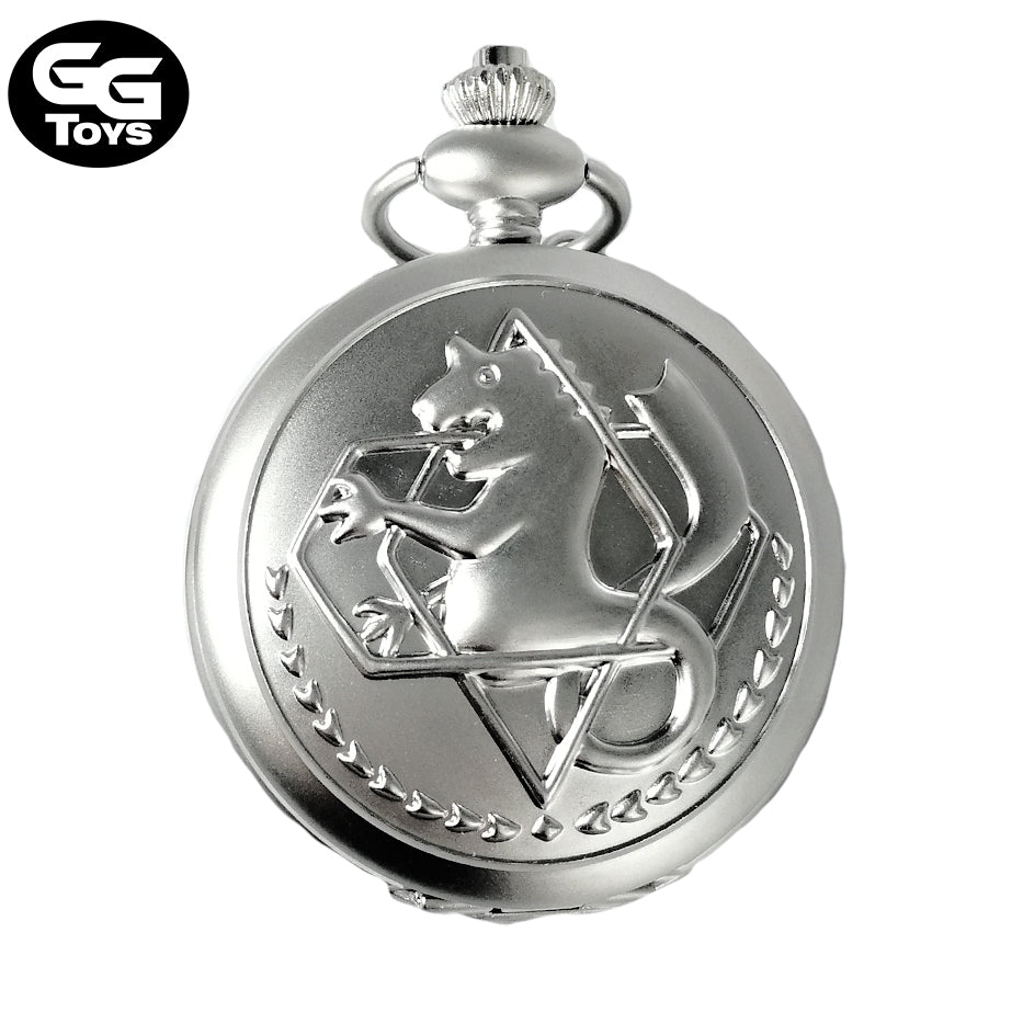 Reloj de Bolsillo 3 de Octubre de 1911 - Full Metal Alchemist - Reloj de Bolsillo 5 cm - Aleación de Zinc