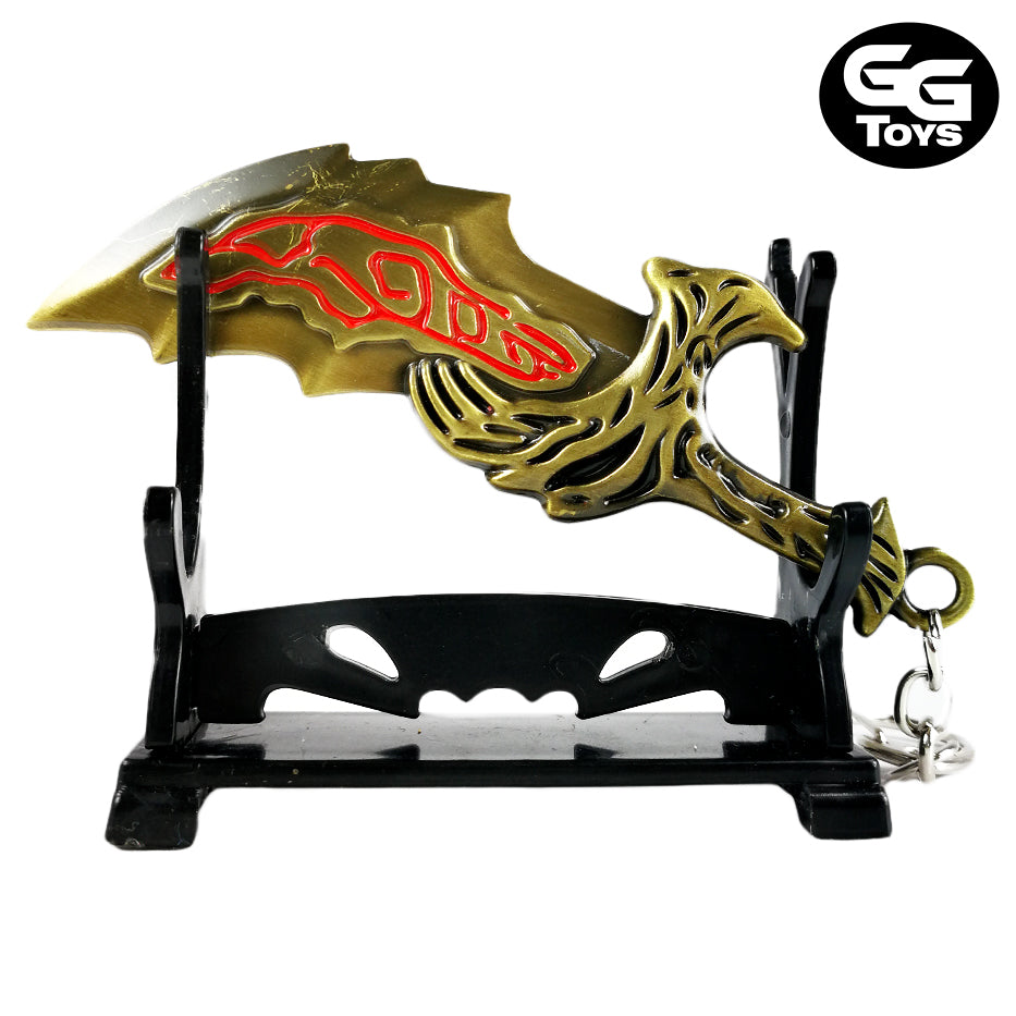 Llavero Espada Dorada de Kratos - God of War 8 cm - Aleación de Zinc