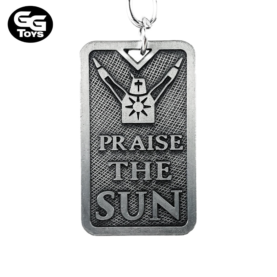 Llavero Praise the Sun - Dark Souls - 4 cm - Aleación de Zinc