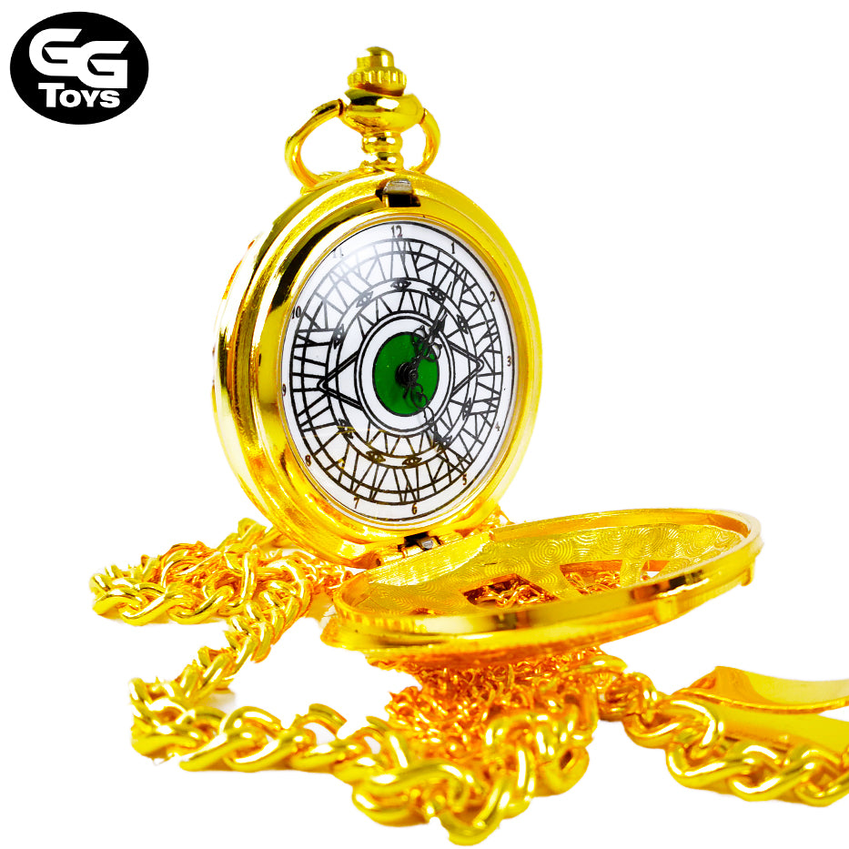 Reloj Ojo de Agamotto - Doctor Strange - Marvel Comics - Reloj de Bolsillo 5 cm - Aleación de Zinc