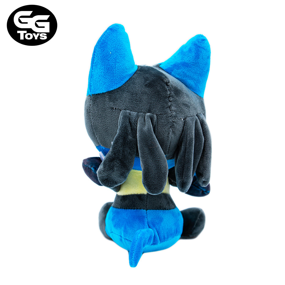 Lucario - Pokemon - Peluche 20 cm - Algodón/ Felpa