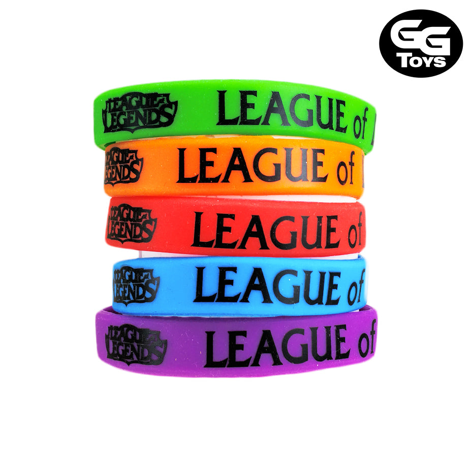 Pulseras - League of Legends - 6 cm - Silicón