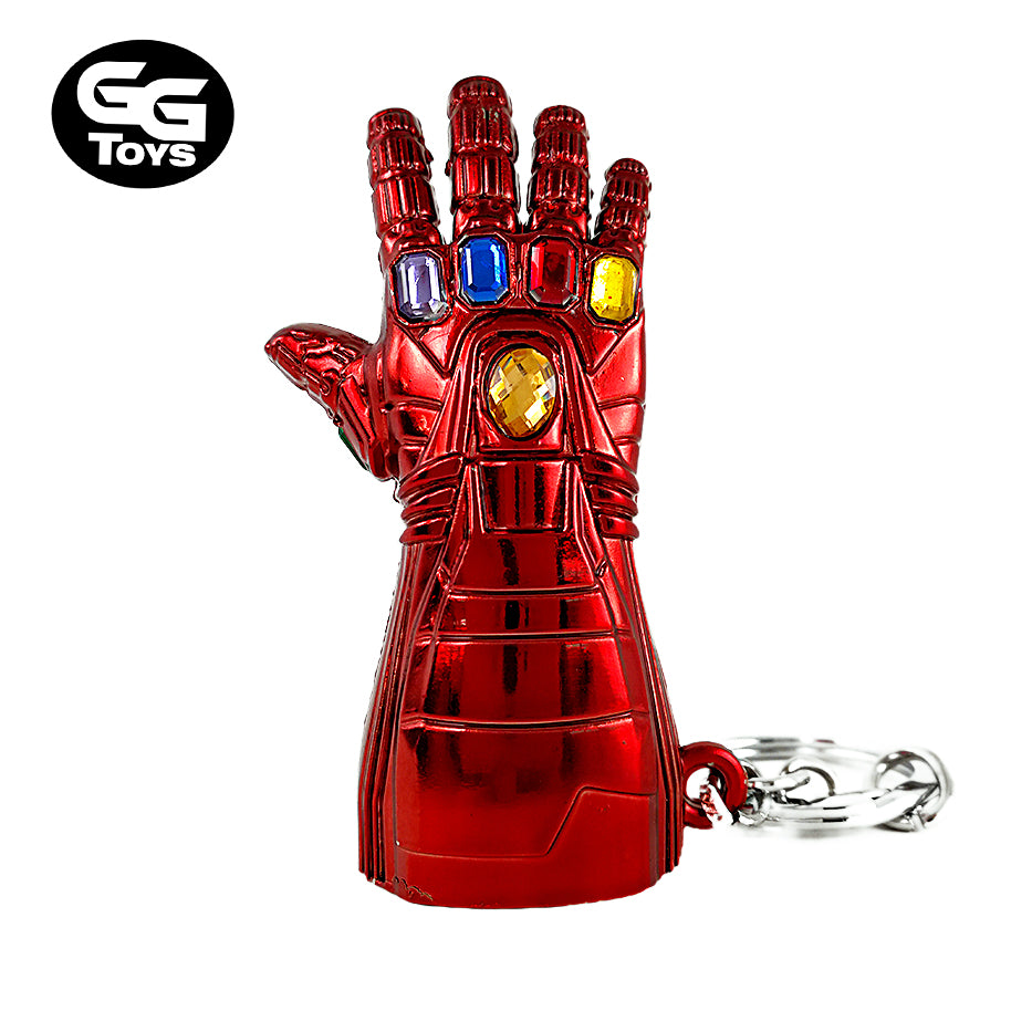 Guante de Ironman - Marvel Comics - Llavero 8 cm - Aleación de Zinc