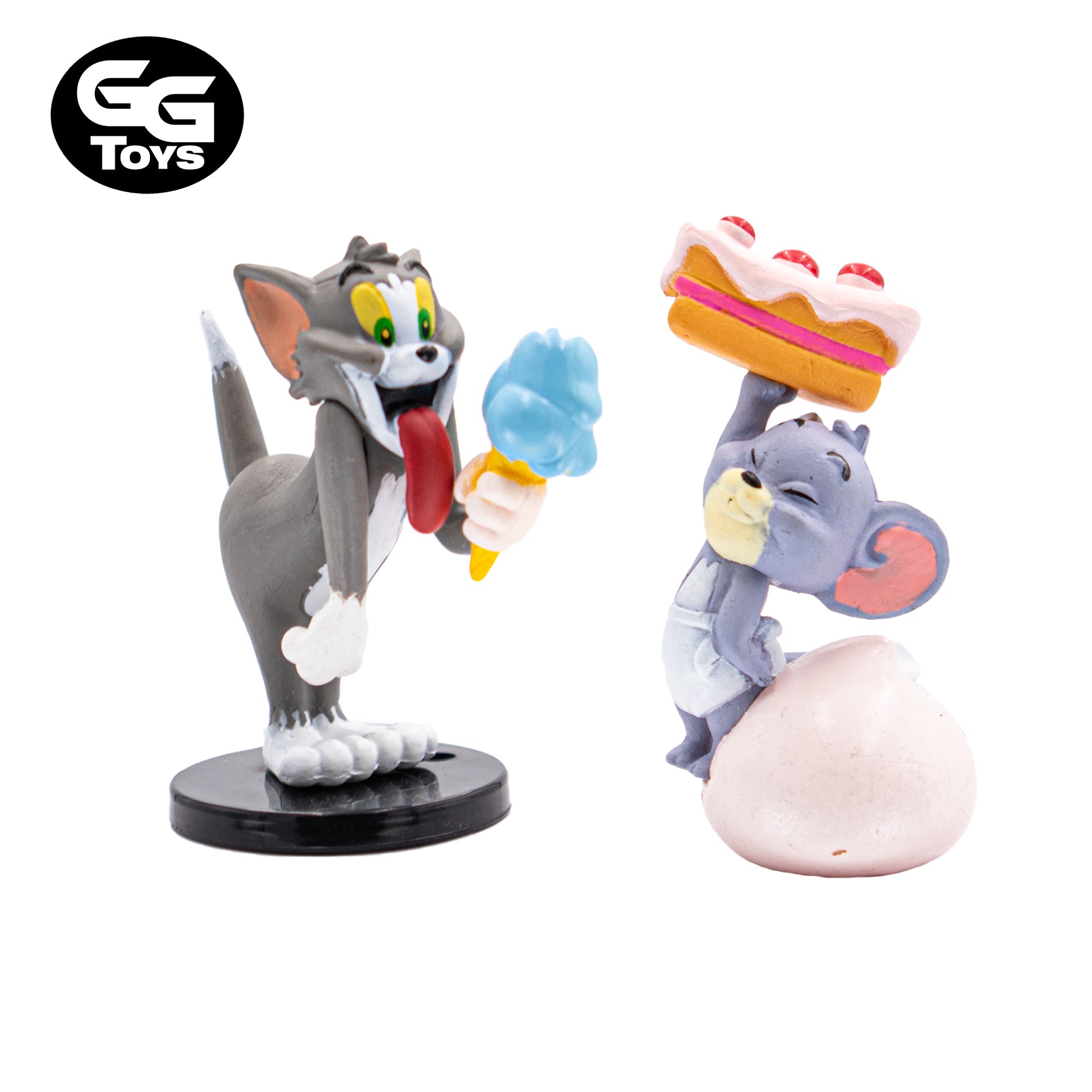 Figuras Tom y Jerry - 5 cm - PVC / Plástico